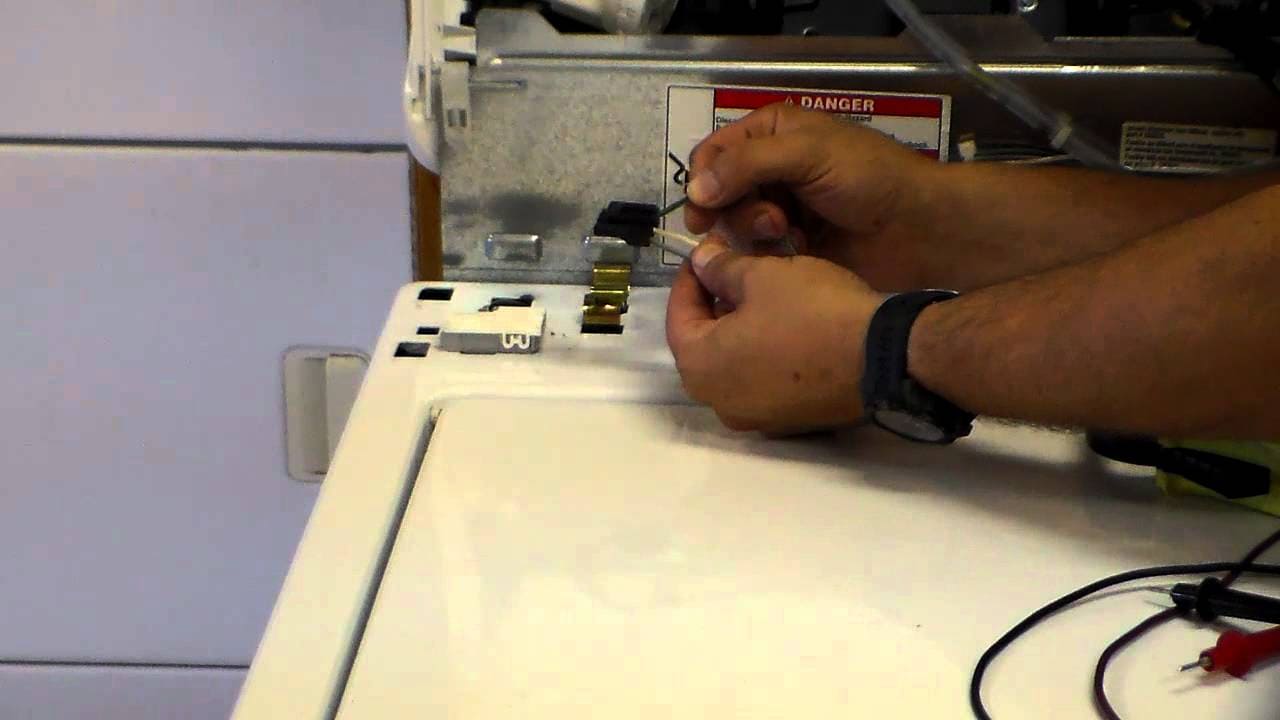 Whirlpool washing machine lid switch bypass