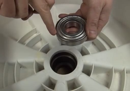 replace washing machine bearings